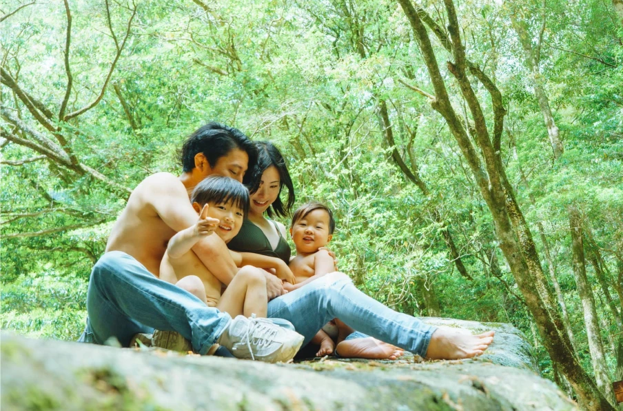 森の国で子育て